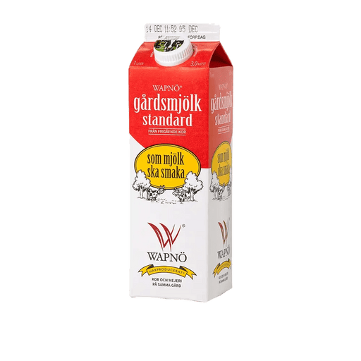 Gårdsmjölk standard 3% - Mylla Wapnö