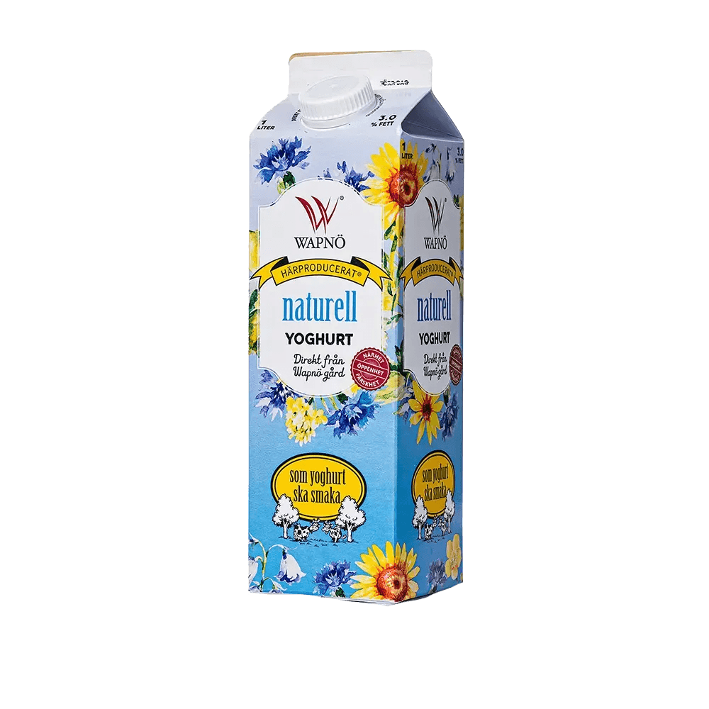 Yoghurt naturell 3,0% - Mylla Wapnö