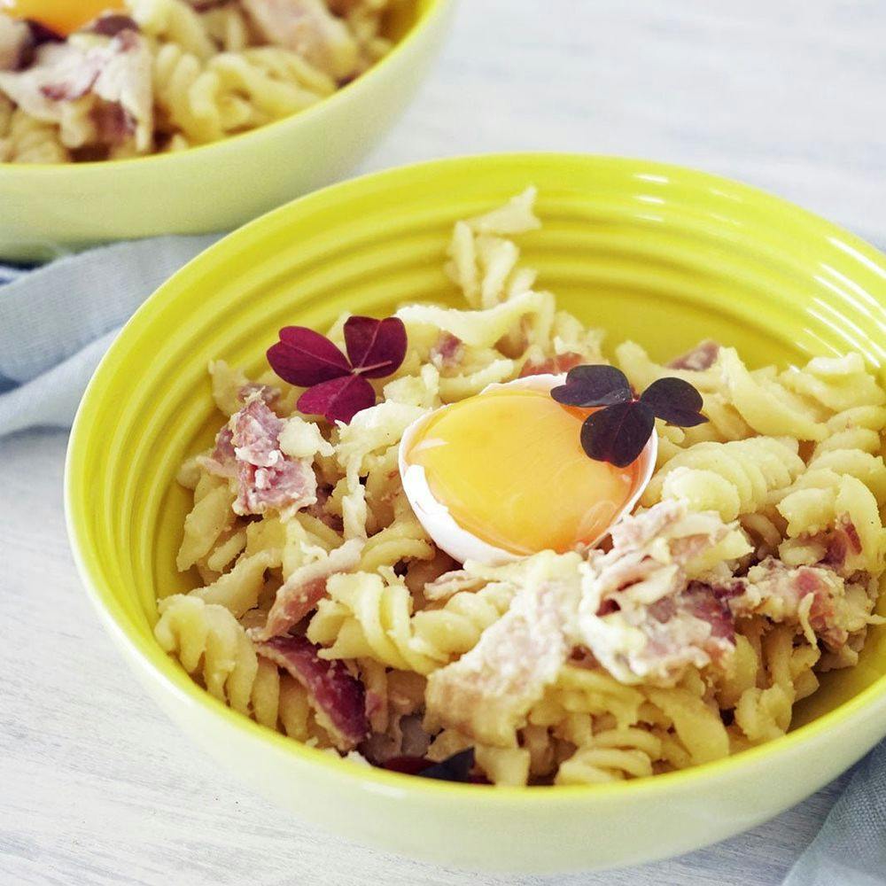 Skånsk pasta Carbonara