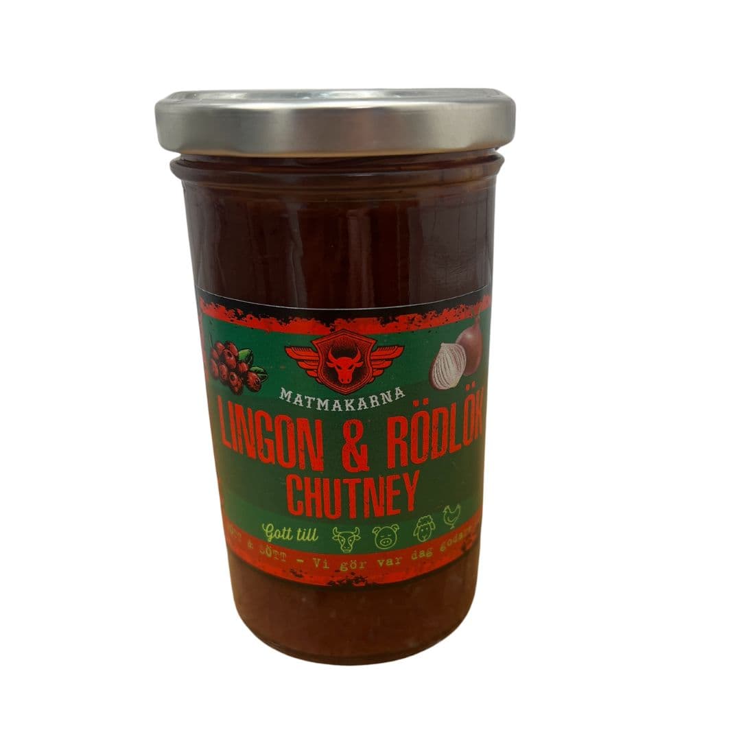 Lingon & Rödlöks chutney