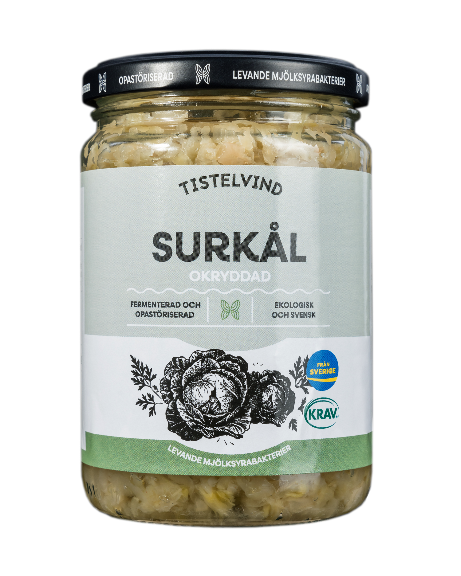 Surkål, okryddad