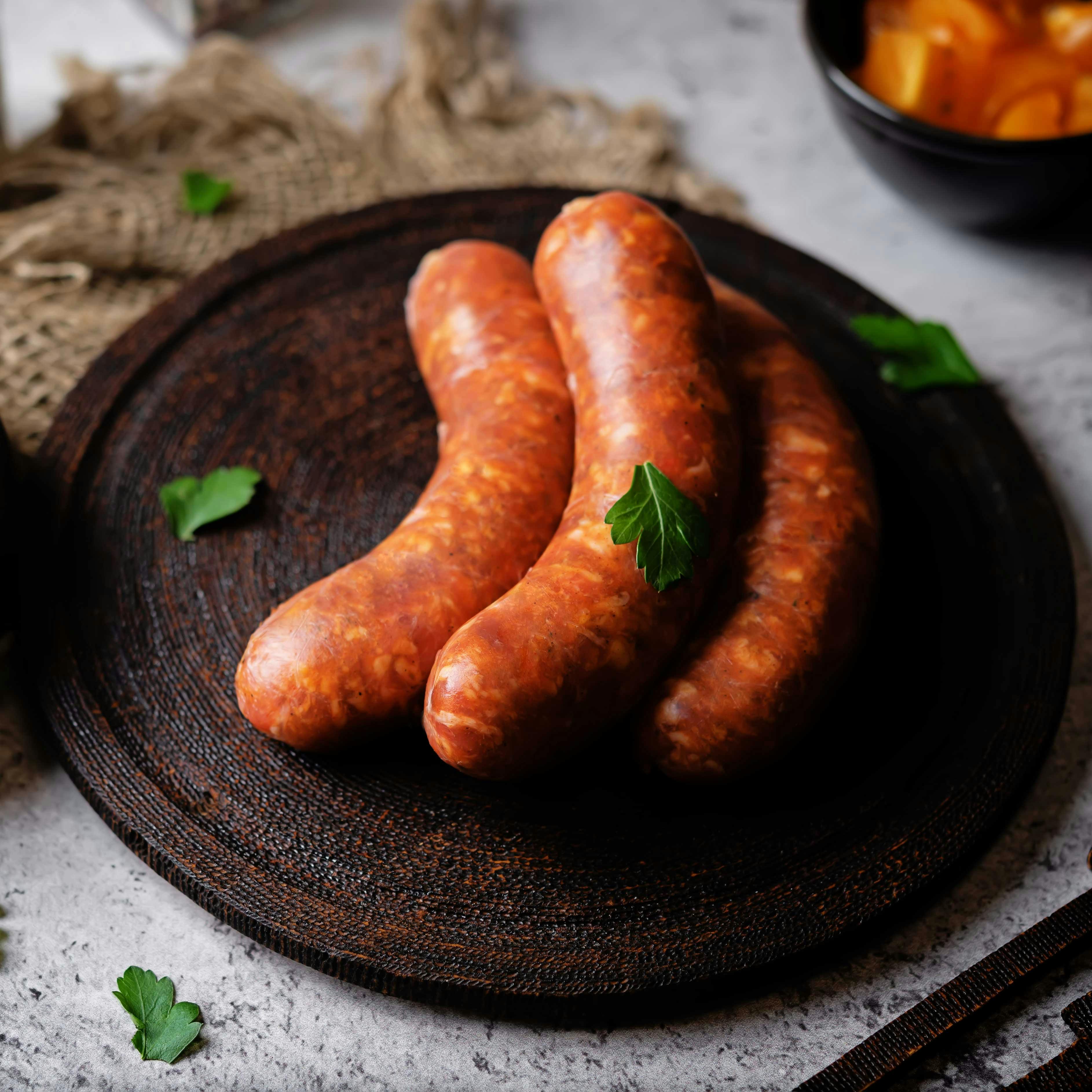 Chorizo av hjort, ca 440 gram, frysvara