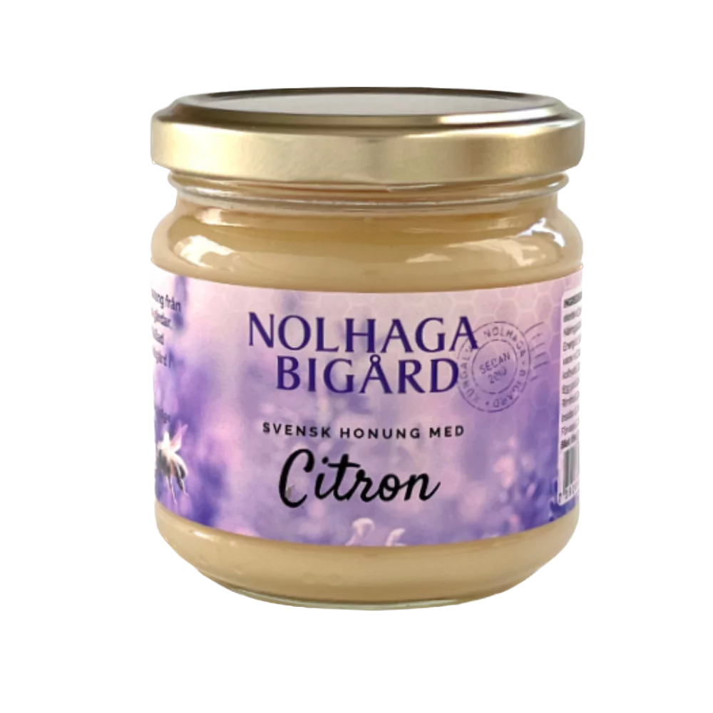 Honung med citron 250g