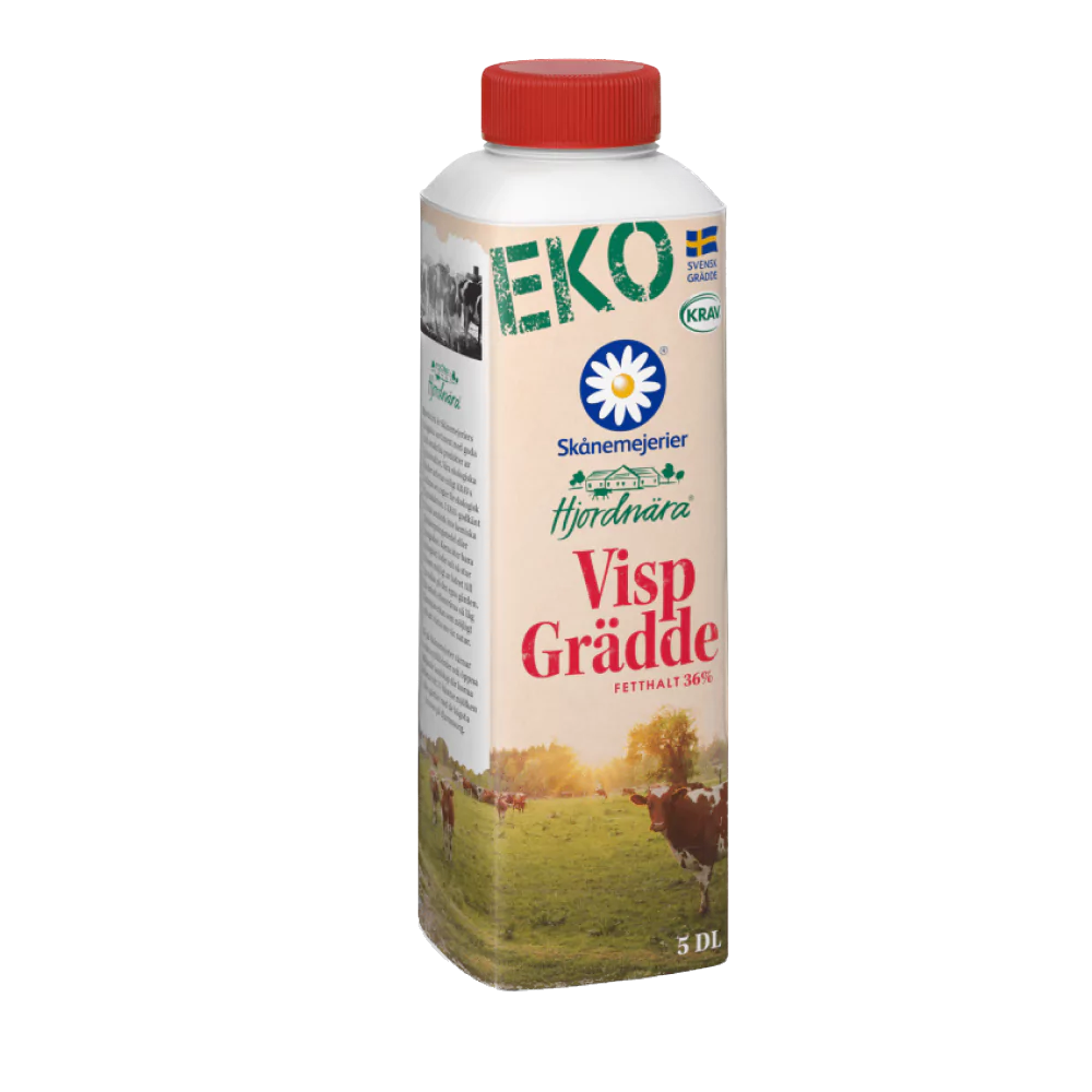 Vispgrädde 36% EKO 5dl