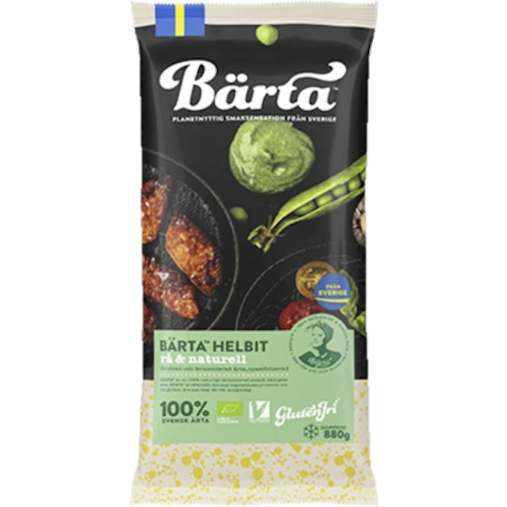 BÄRTA helbit Rå & Naturell -  Fryst 880g - Ra_Naturellhelbit880g