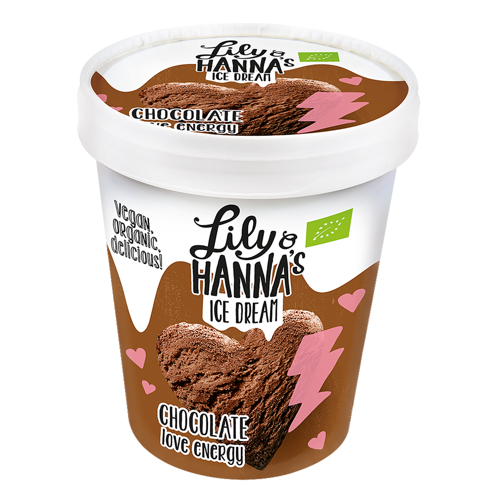 Lily & Hanna RAW Chocolate Love Energy EKO 10x110ml med sked