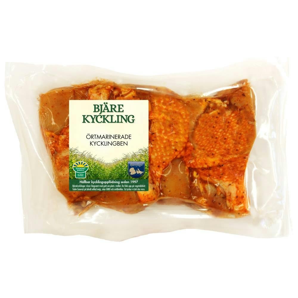 Örtmarinerade Bjärekycklingben ca 1kg