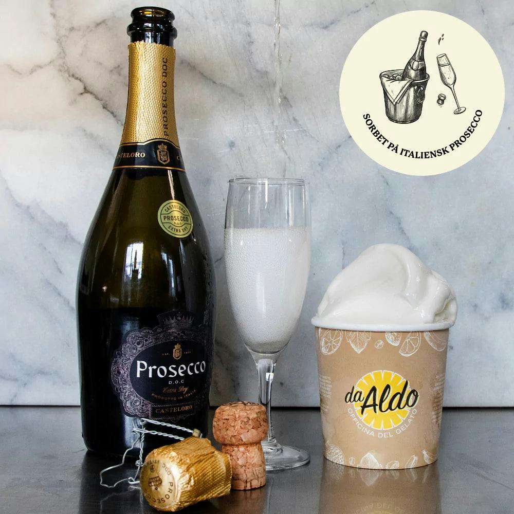 Sorbetto al Prosecco 330ml fryst