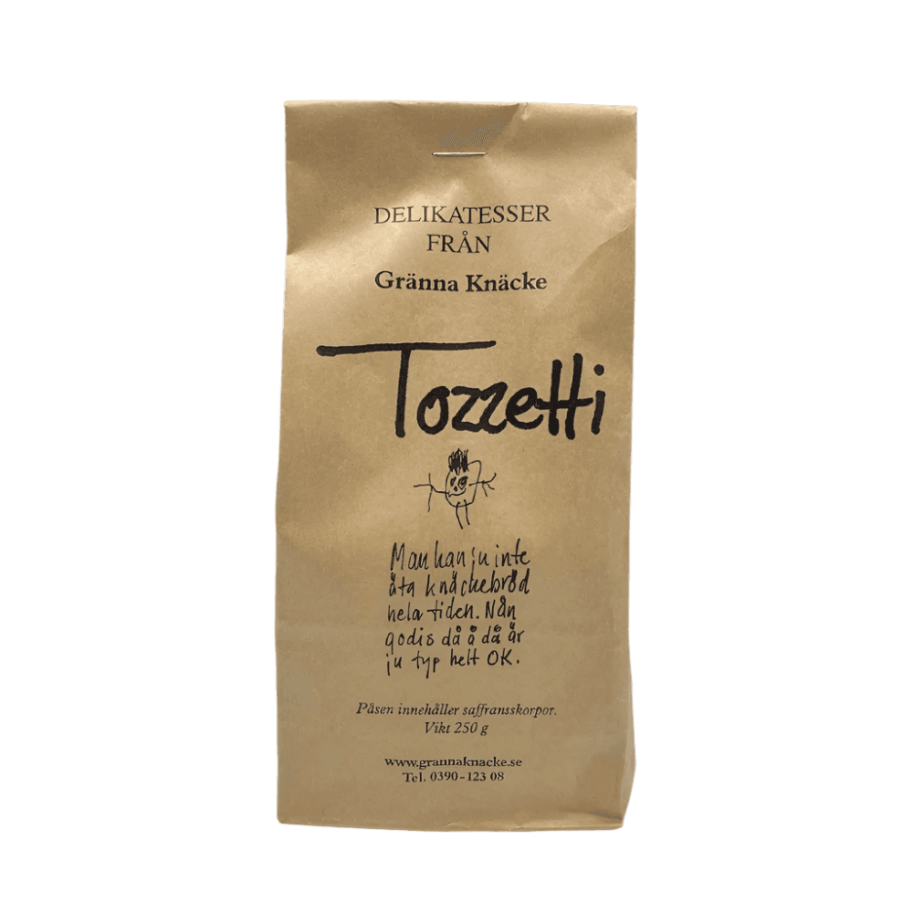 Tozzetti Saffransskorpor 250g