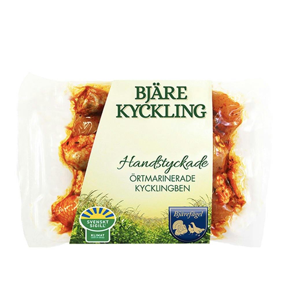 Örtmarinerade Bjärekycklingben 450g