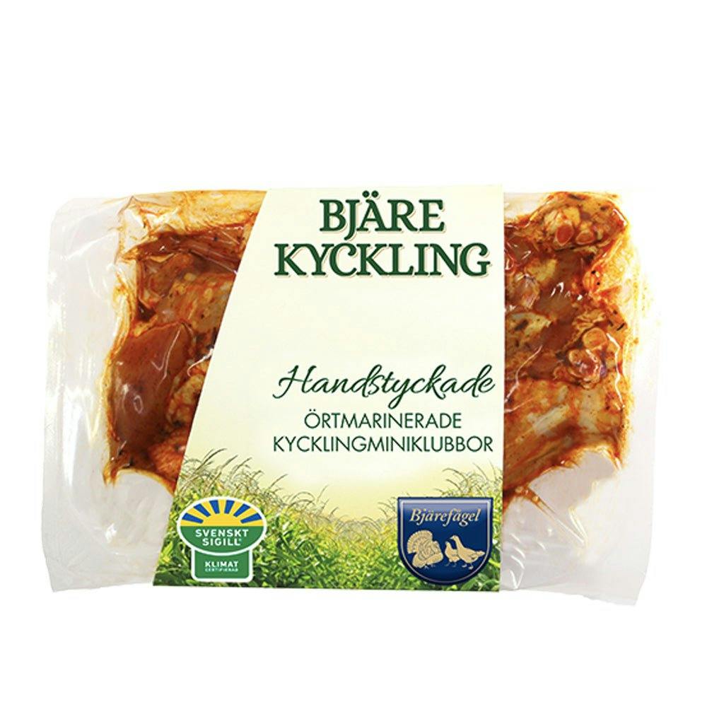 Örtmarinerade kycklingminiklubbor 0,5kg