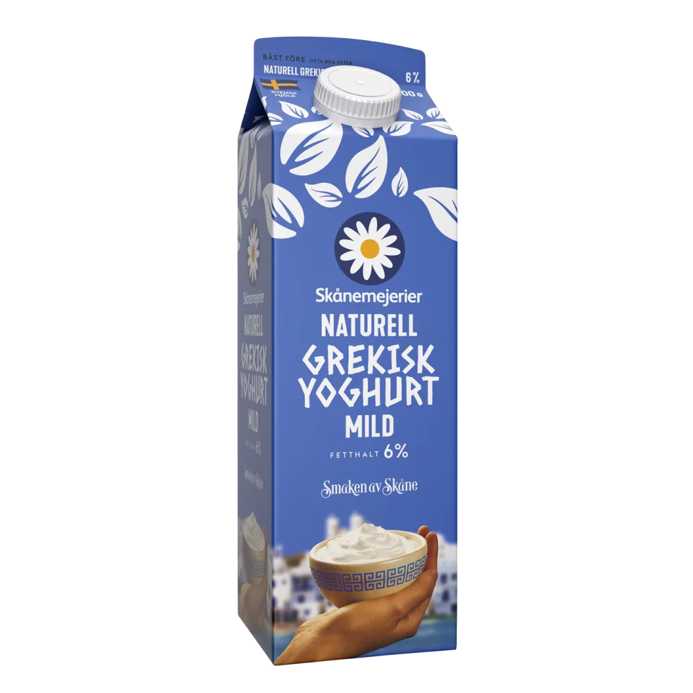 Naturell Grekisk Yoghurt 6% 1L