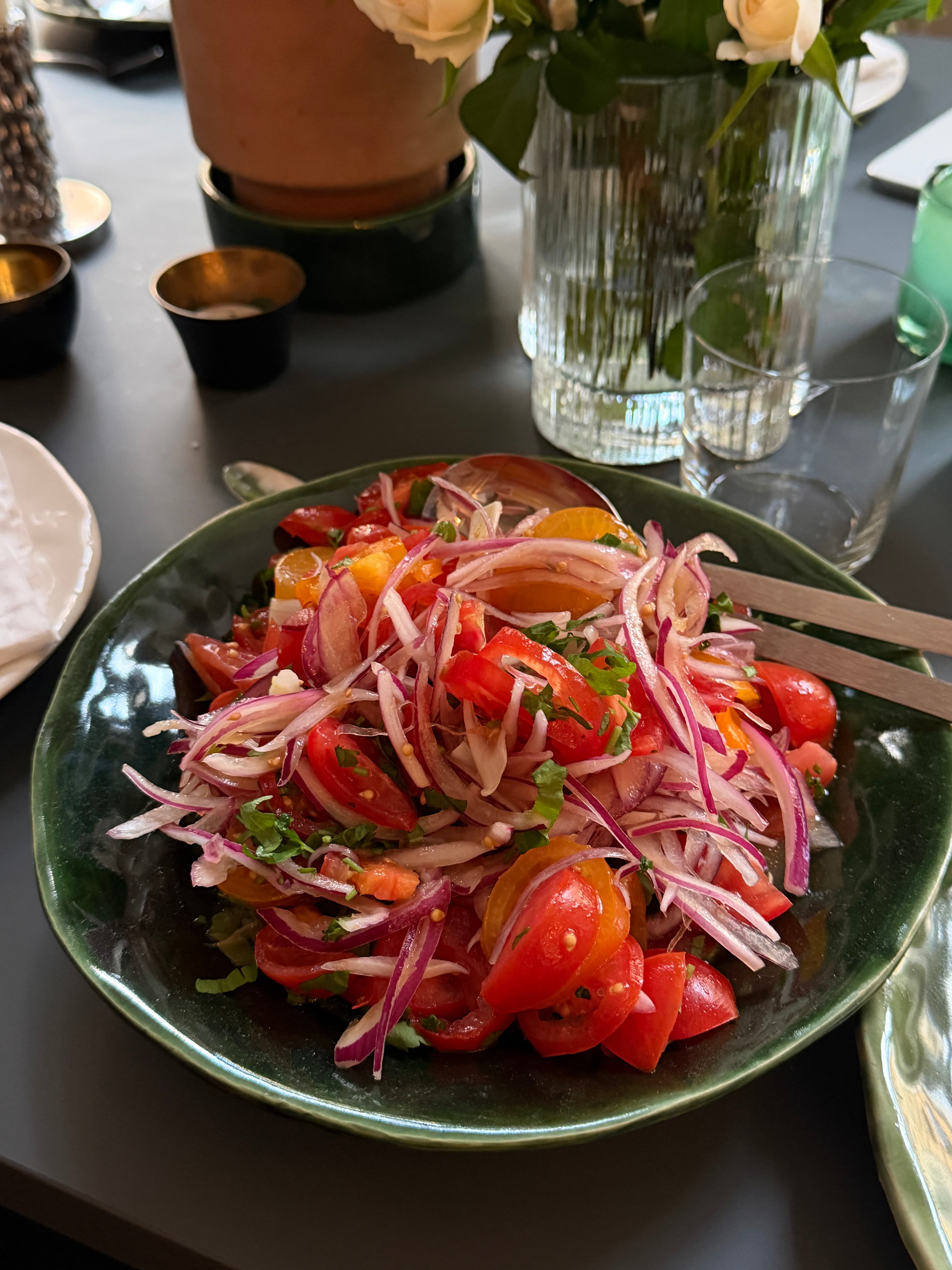 Världens enklaste tomatsallad
