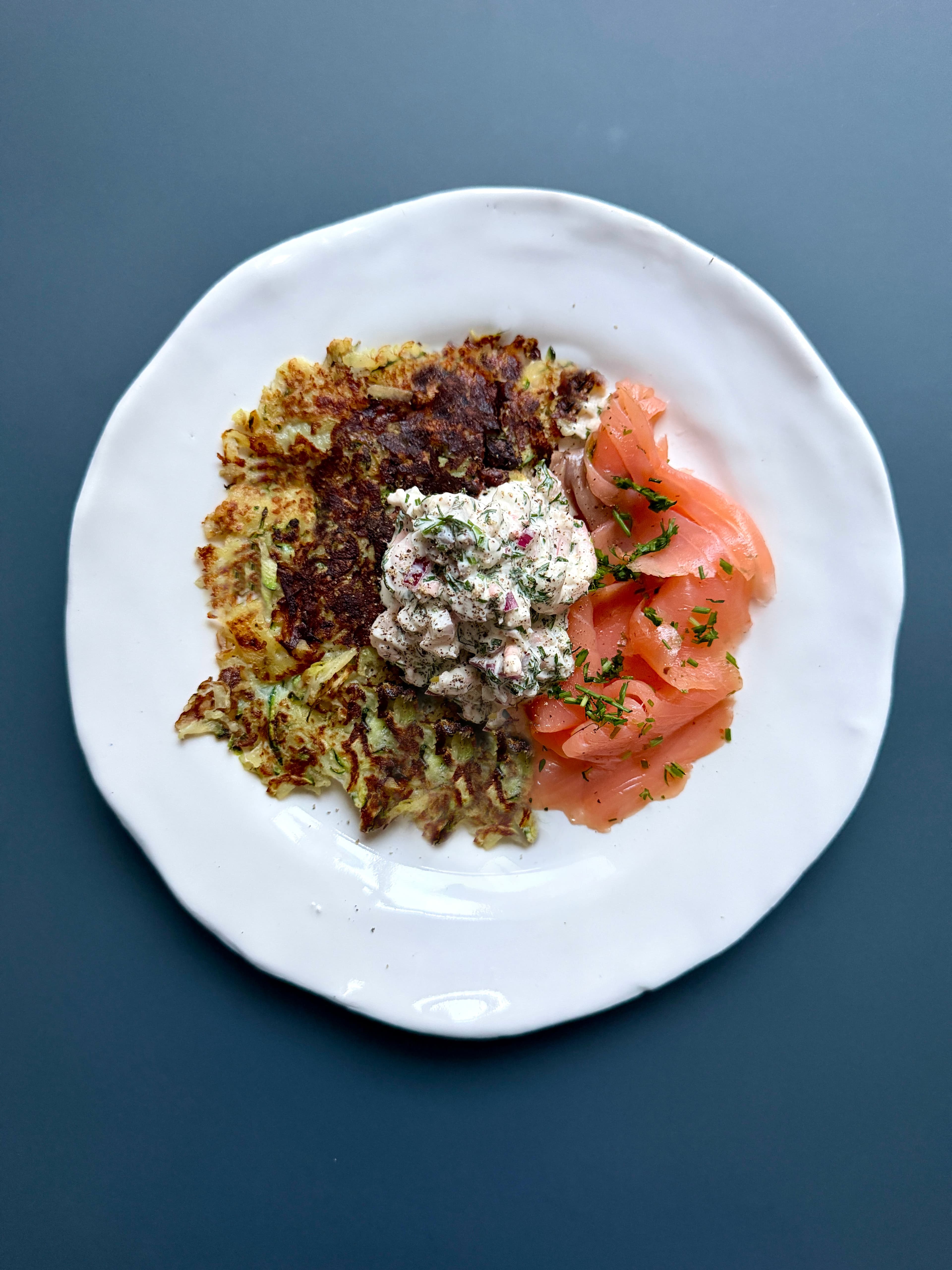 Råraka delux med skagen och kallrökt lax