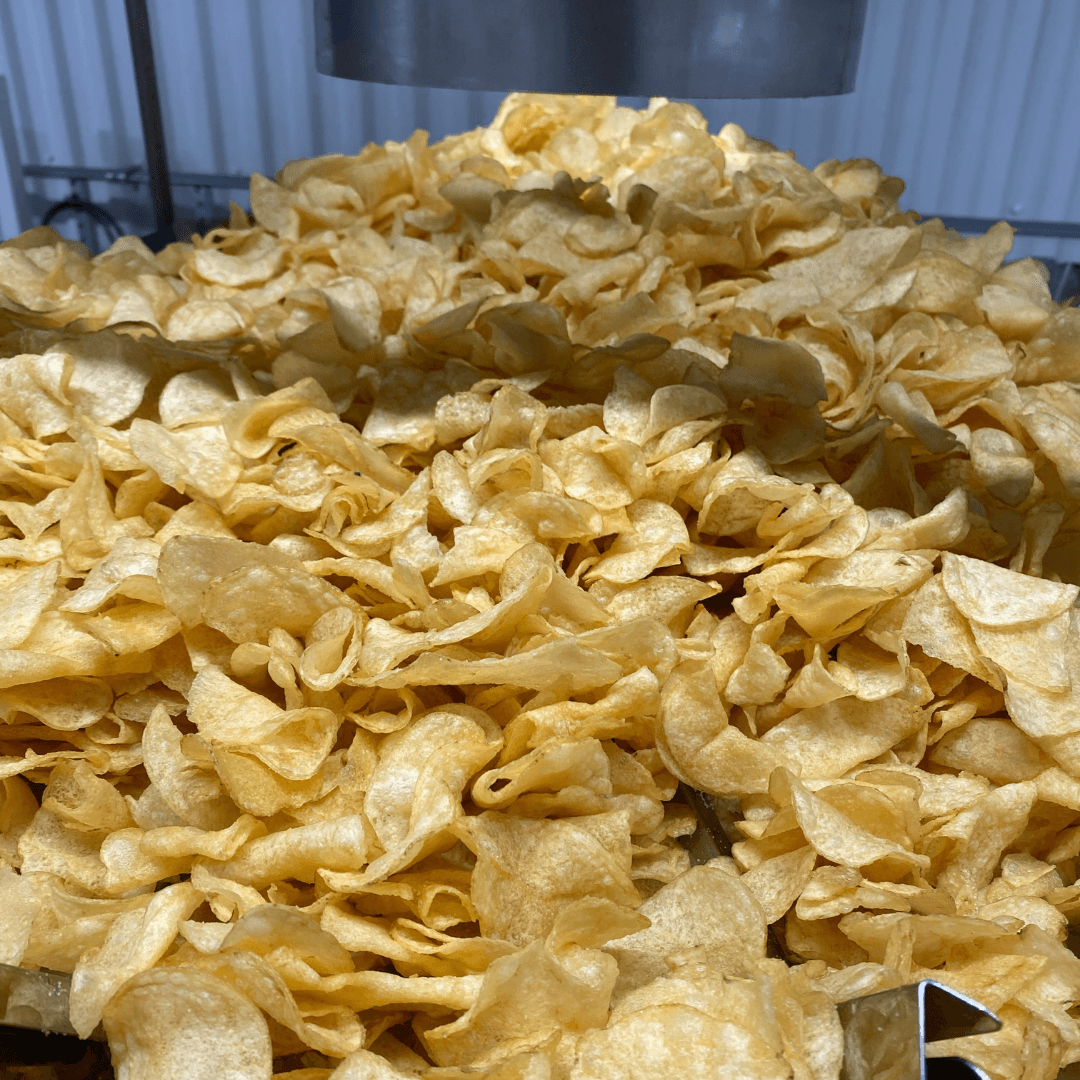 Chips på torkning 