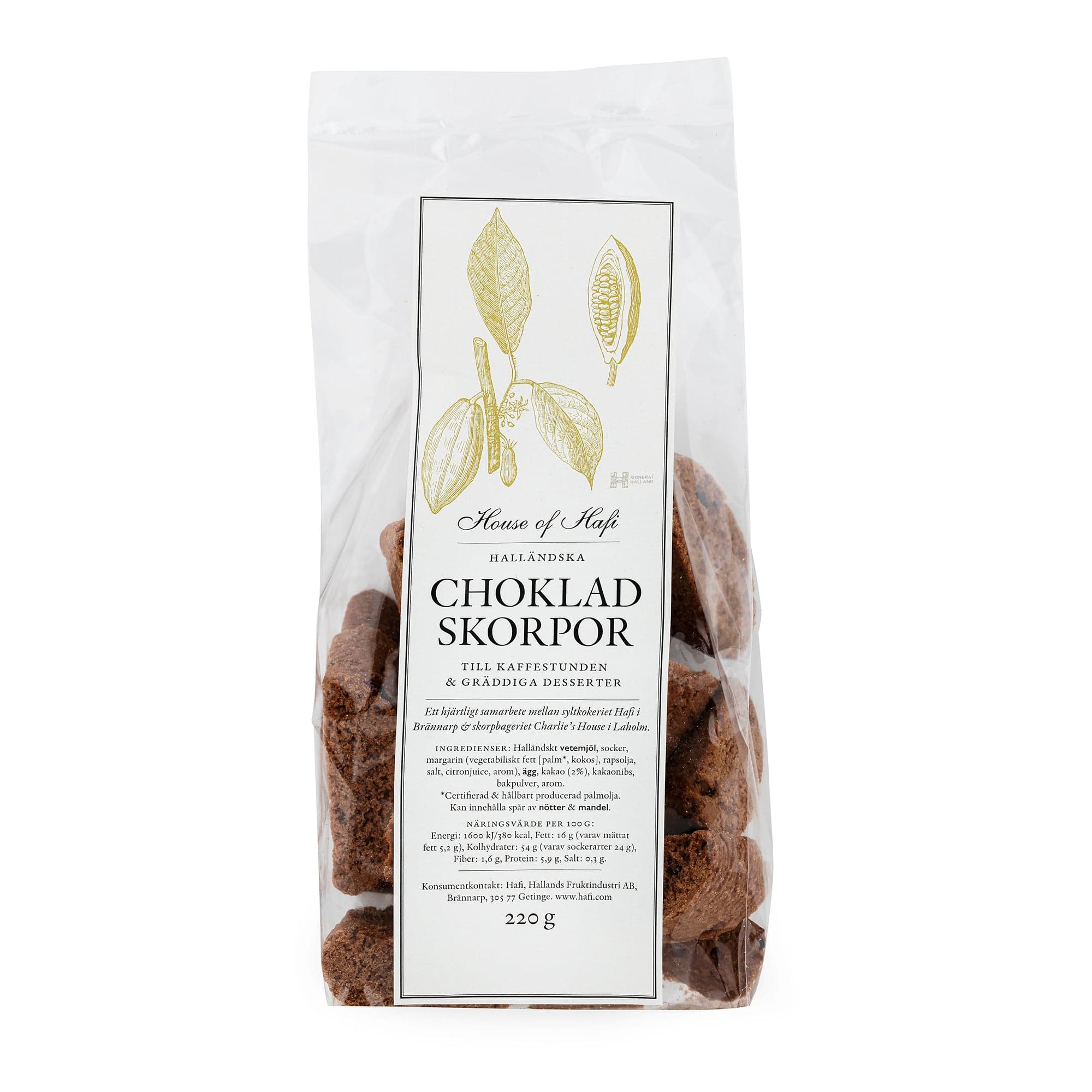 Chokladskorpor 220 g