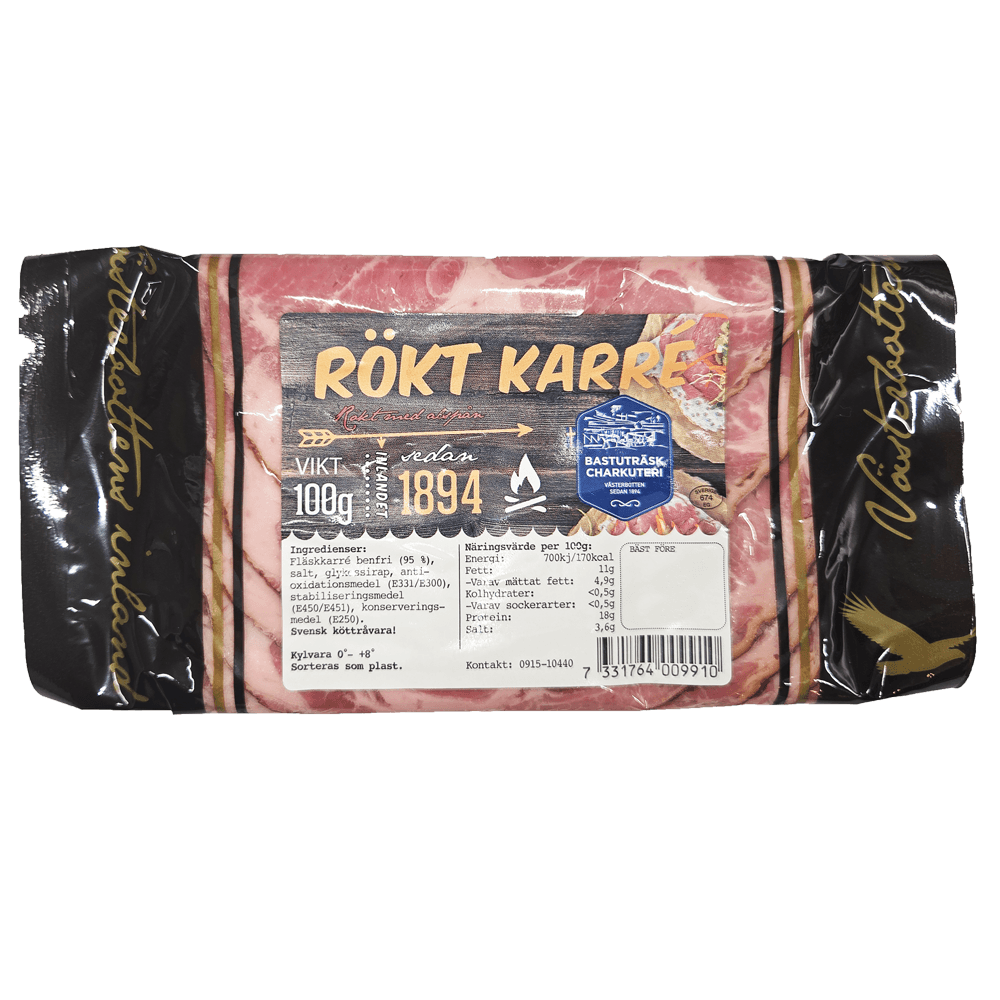 Alspånsrökt skivad Karre´ 100g