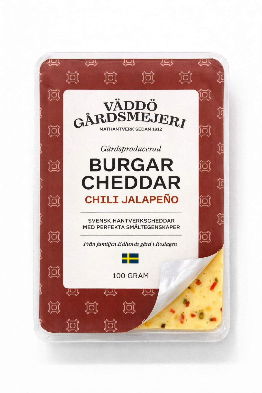 Burgarcheddar Chili/Jalapeño 100g