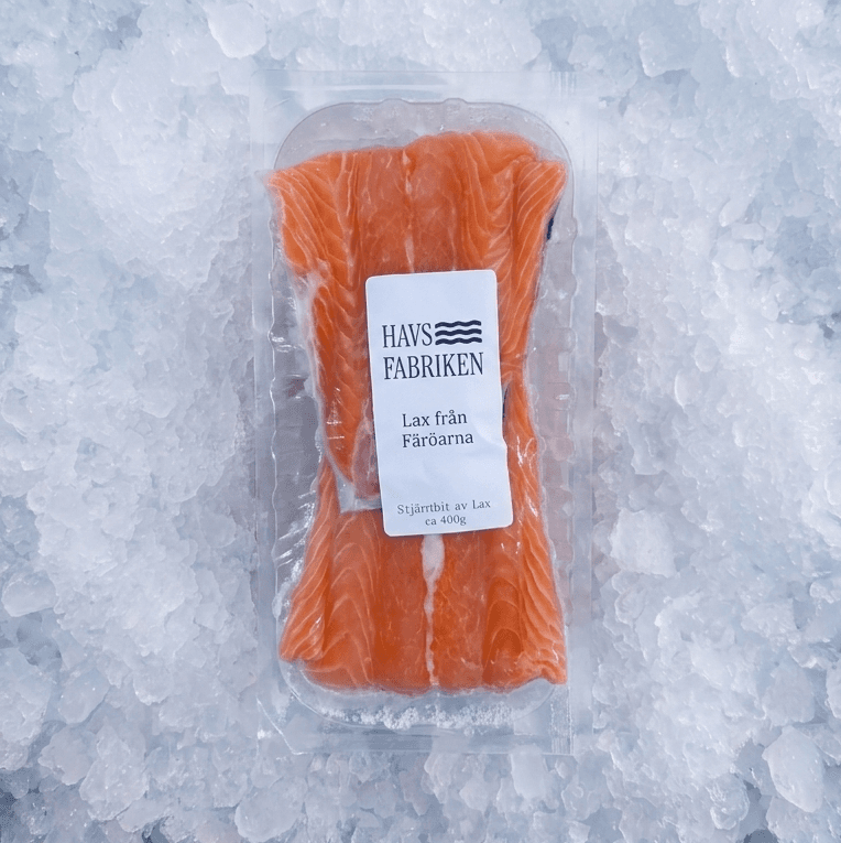 Havsfabriken Laxstjärtfilé 400g FRYST