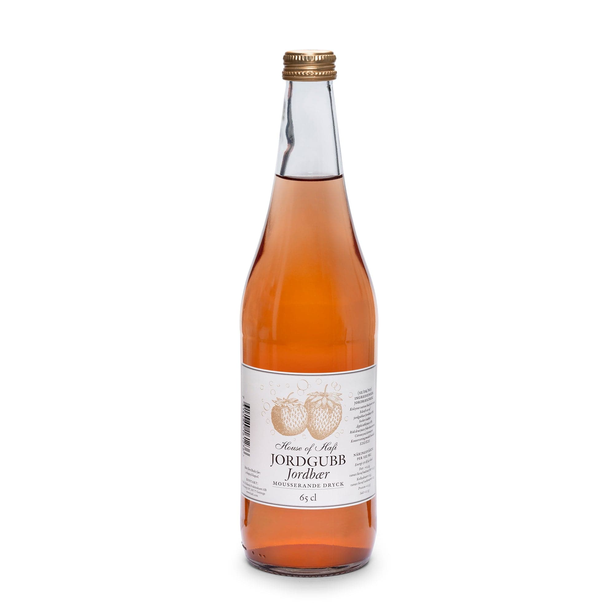 Jordgubb Mousserande dryck 650 ml