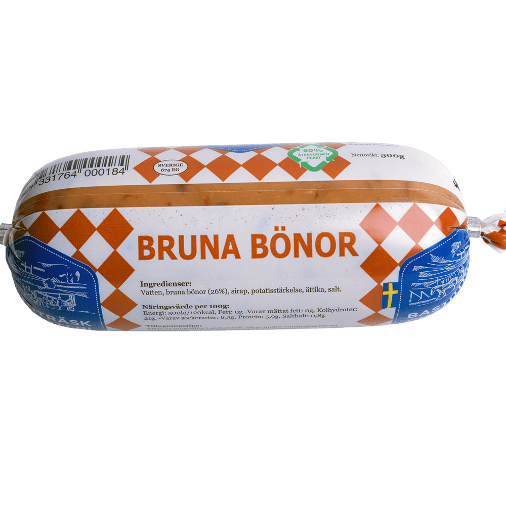 Bruna bönor 500g