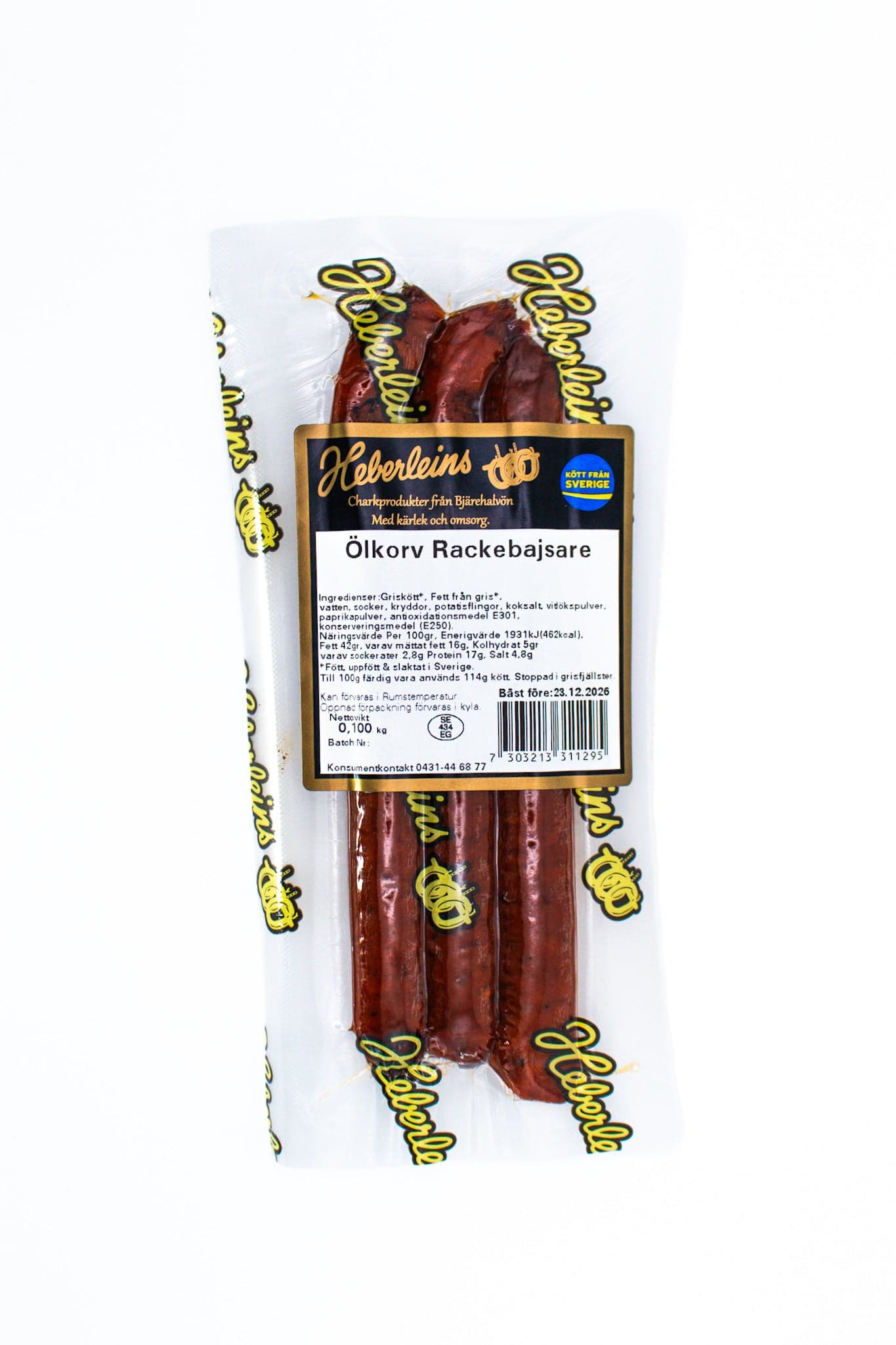 Ölkorv Rackebajsare 3-pack