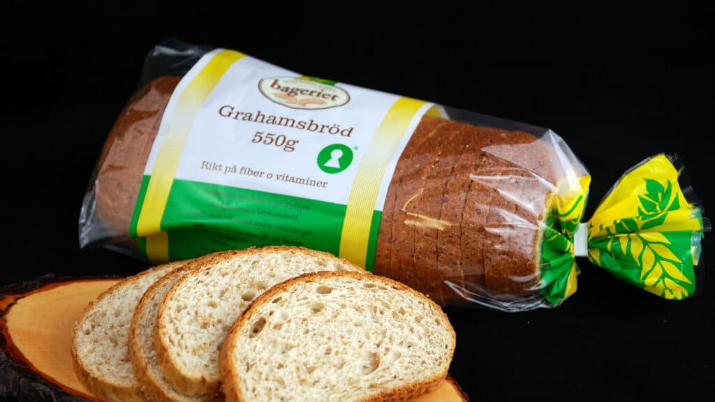 Grahamsbröd skivat