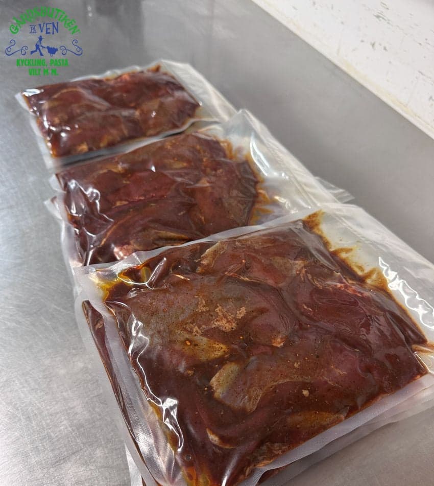 Vildandsbröstfiléer (marinerade), från Skåne!