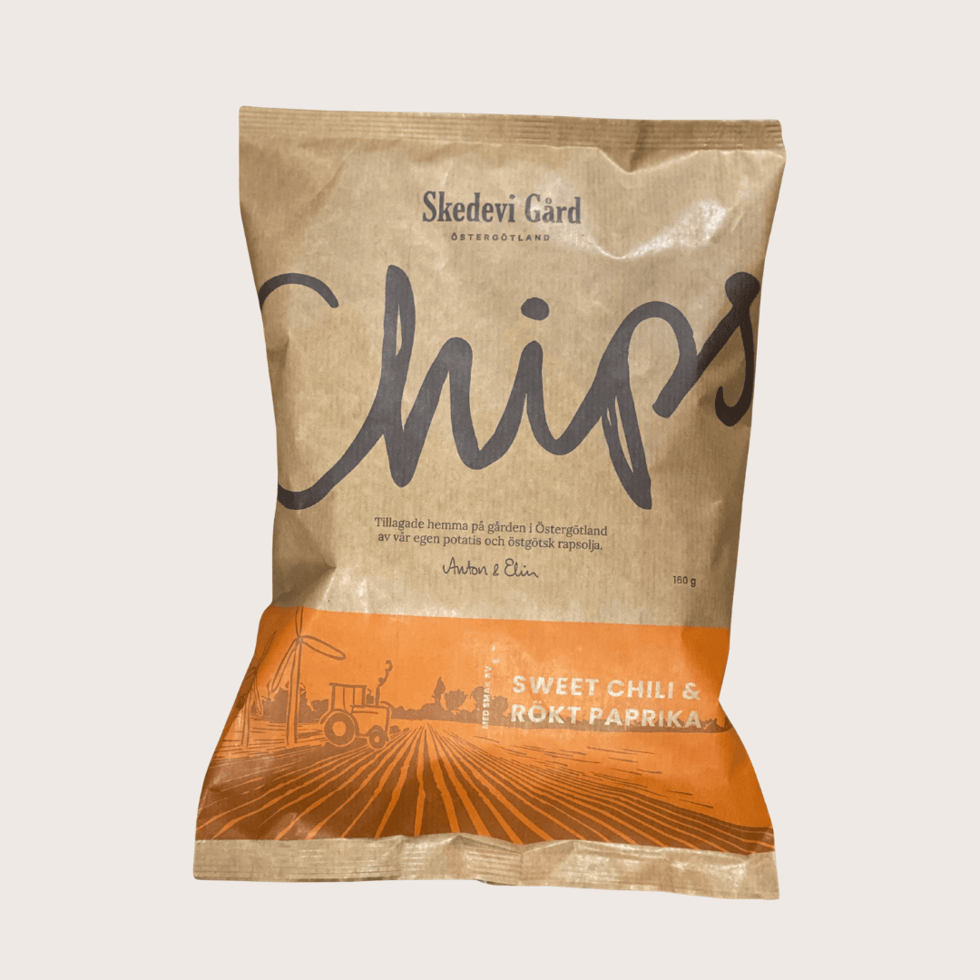 Skedevi Chips, sweet chili och rökt paprika