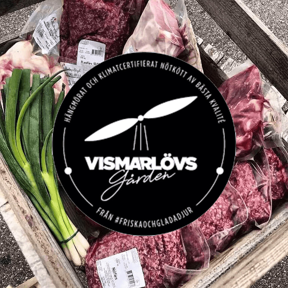 Nötfärslåda Vismarlövsgården ca 15kg