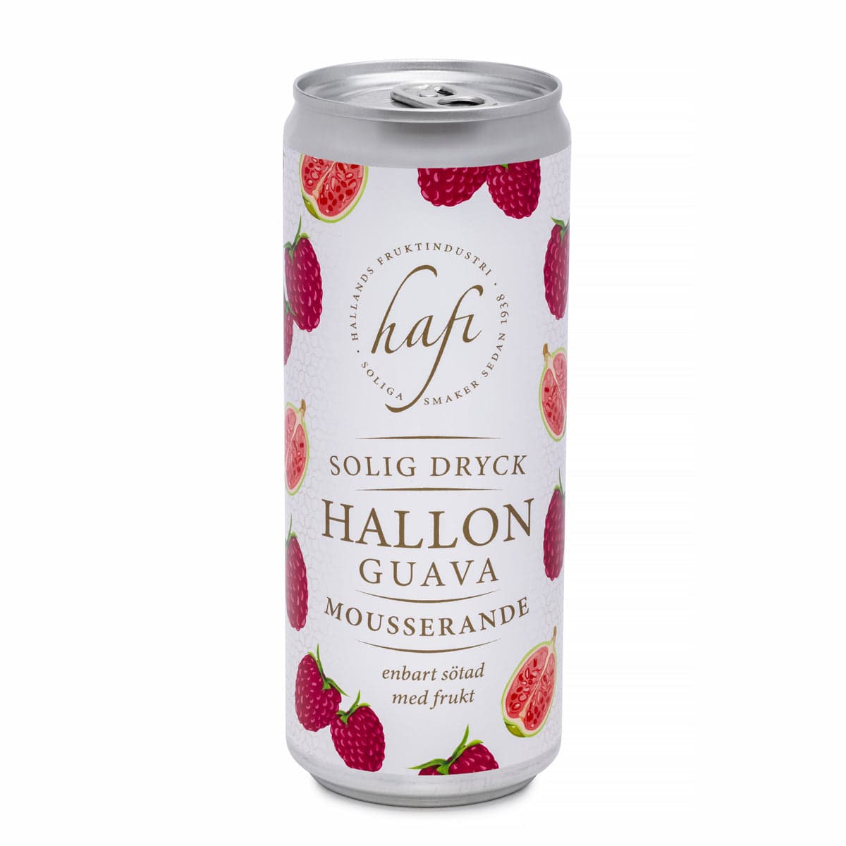 Hallon Guava Mousserande dryck 330 ml