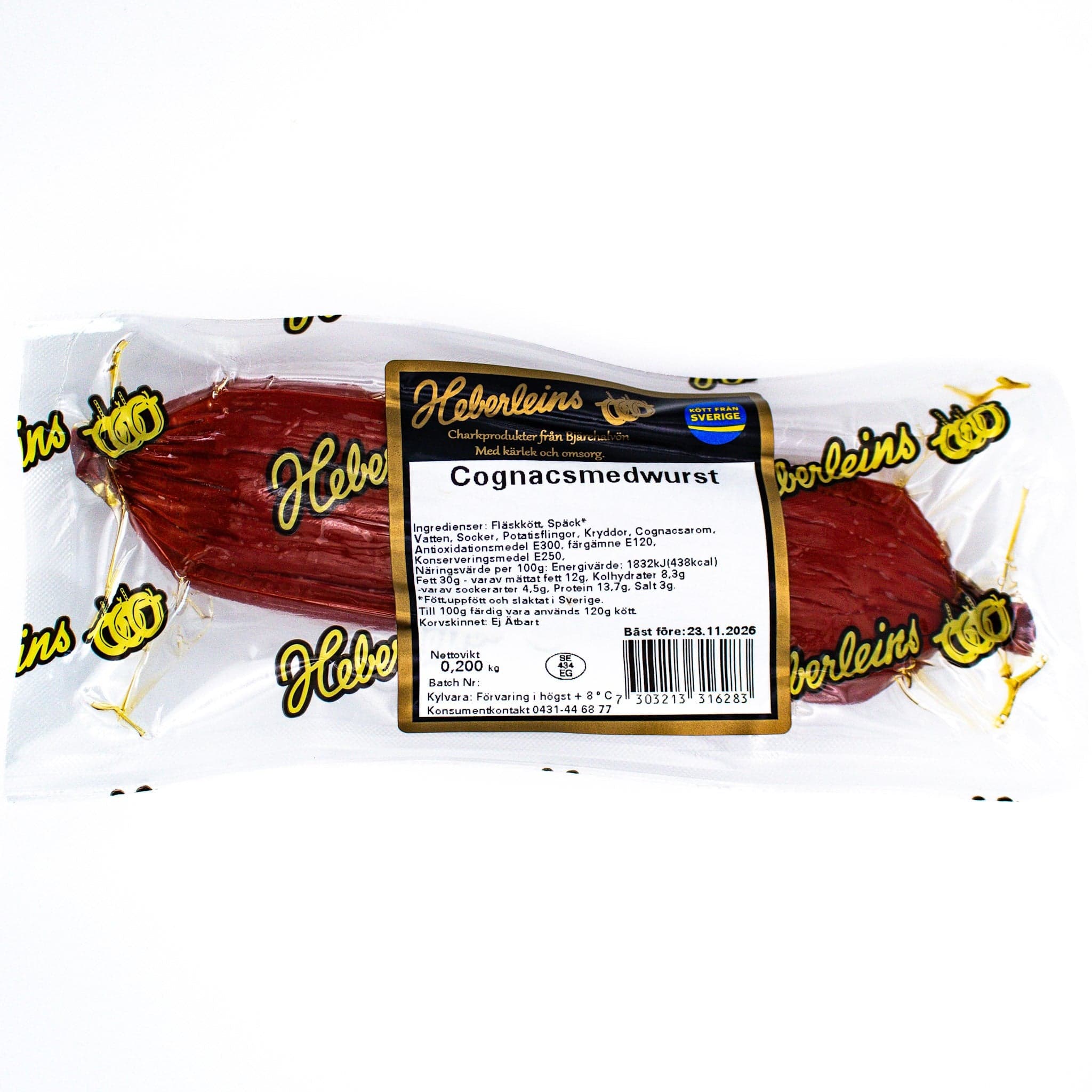 Cognacsmedvurst 200g