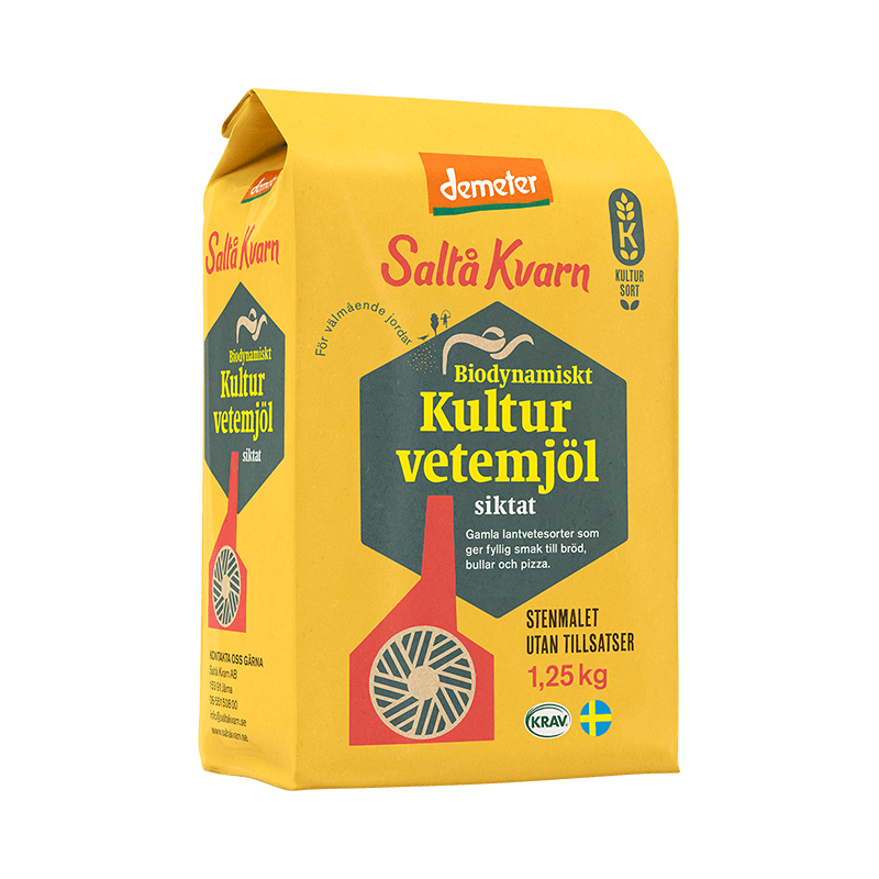 Biodynamiskt kulturvetemjöl