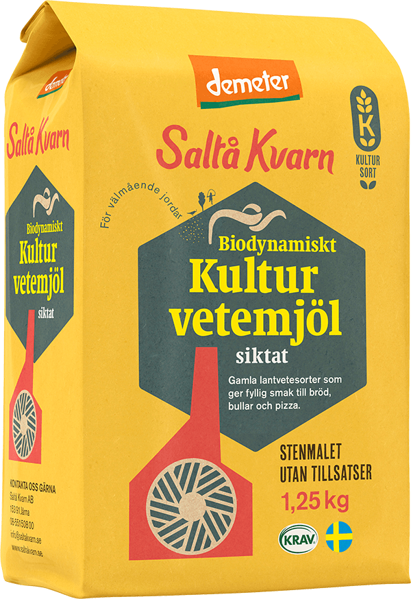 Biodynamiskt kulturvetemjöl