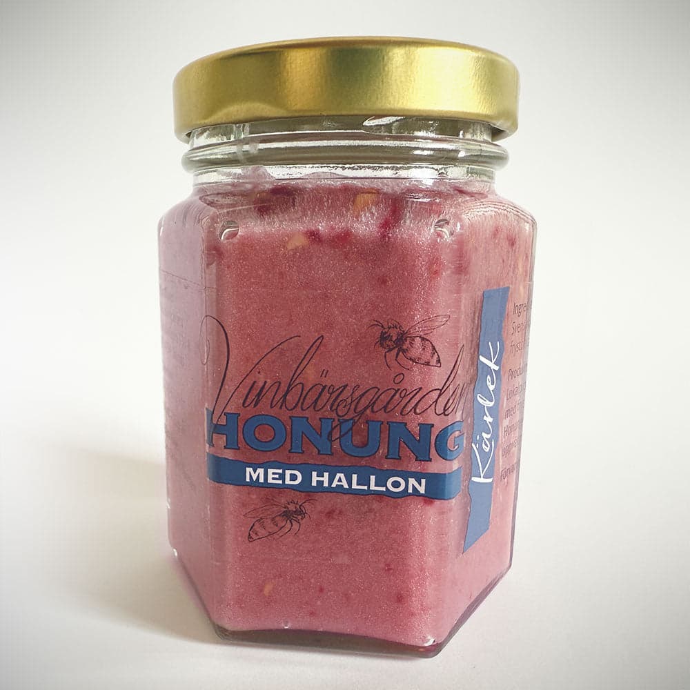 Honung med Hallon - "Kärlek" 125g