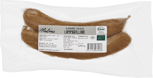 Lammgrillare 2x120g KRAV FRYST