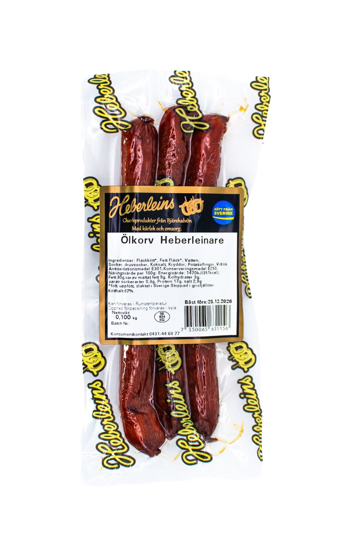 Ölkorv Heberleinare 3-pack