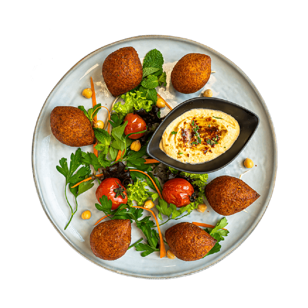 Kibbeh - Bulgurbollar med vegofärs FRYST