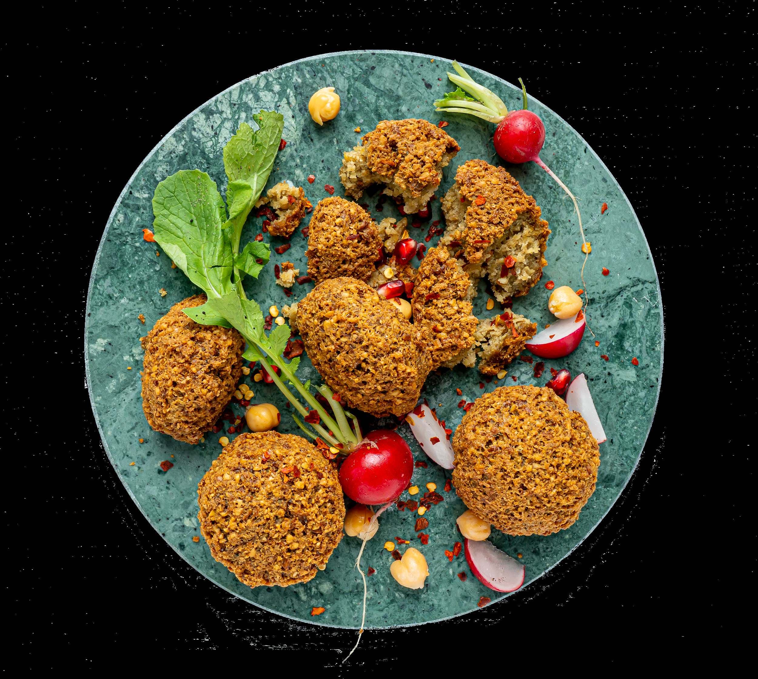 Klassisk Falafel av Kikärtor