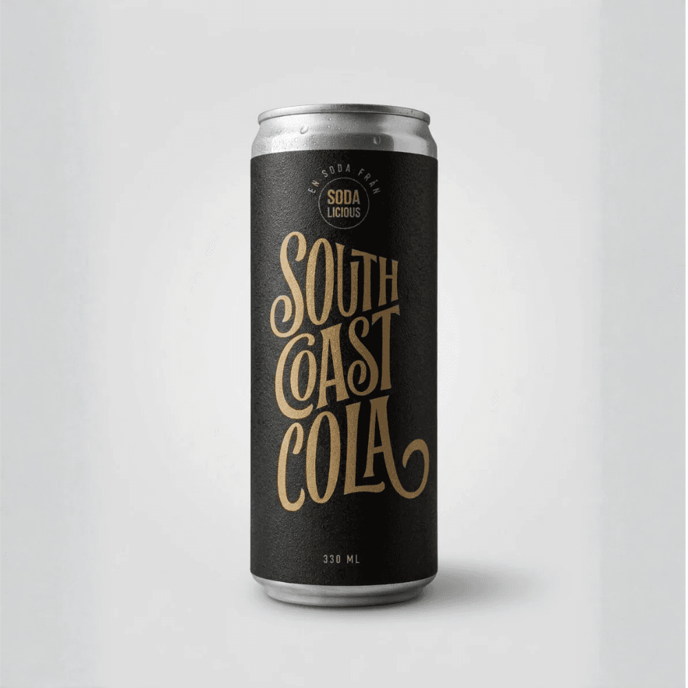 South Coast Cola EKO 33cl Burk (inkl pant 2kr)