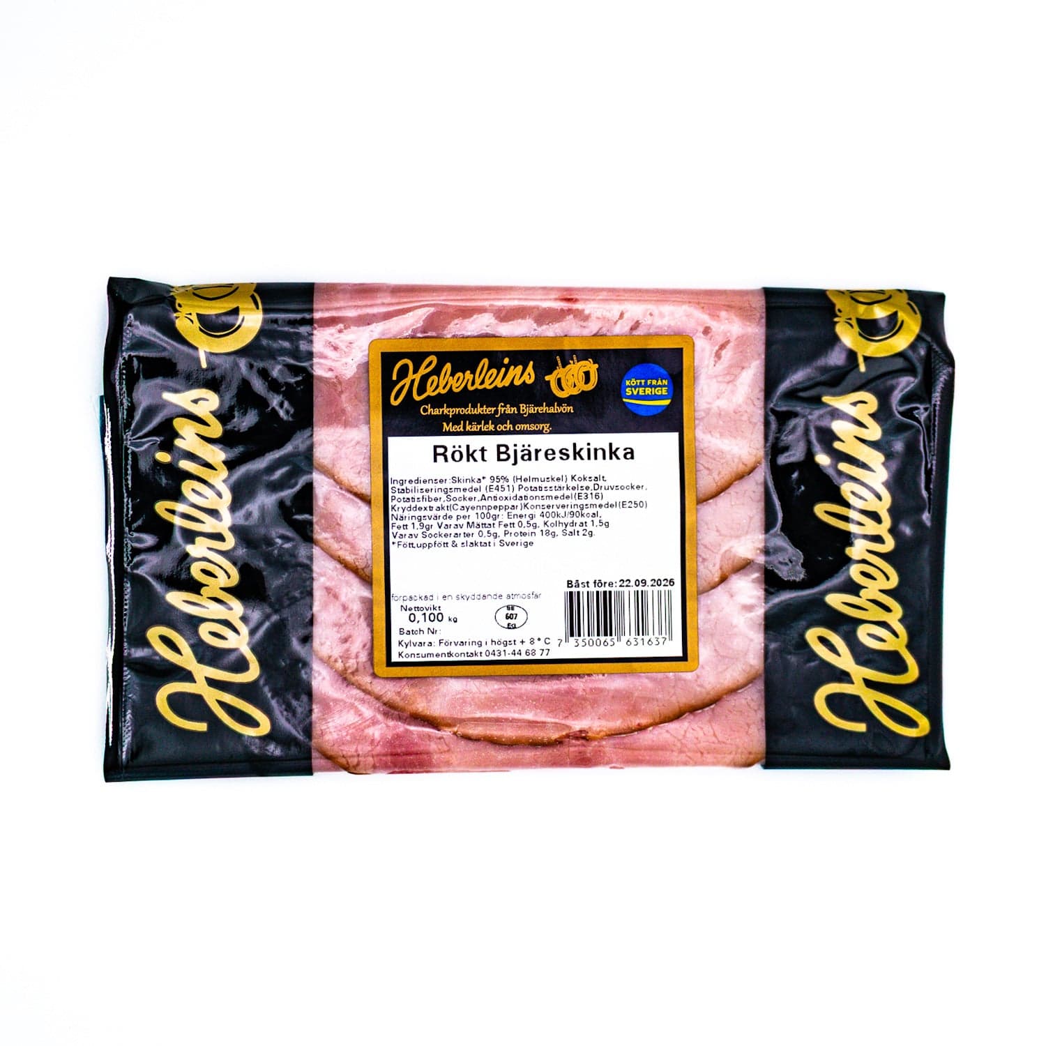 Rökt Bjäreskinka 100g