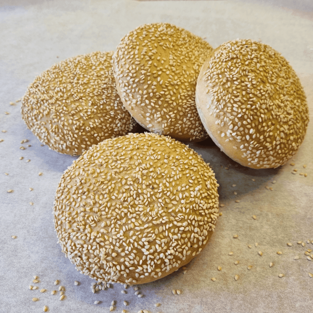 Hamburgerbröd 4-pack FRYST