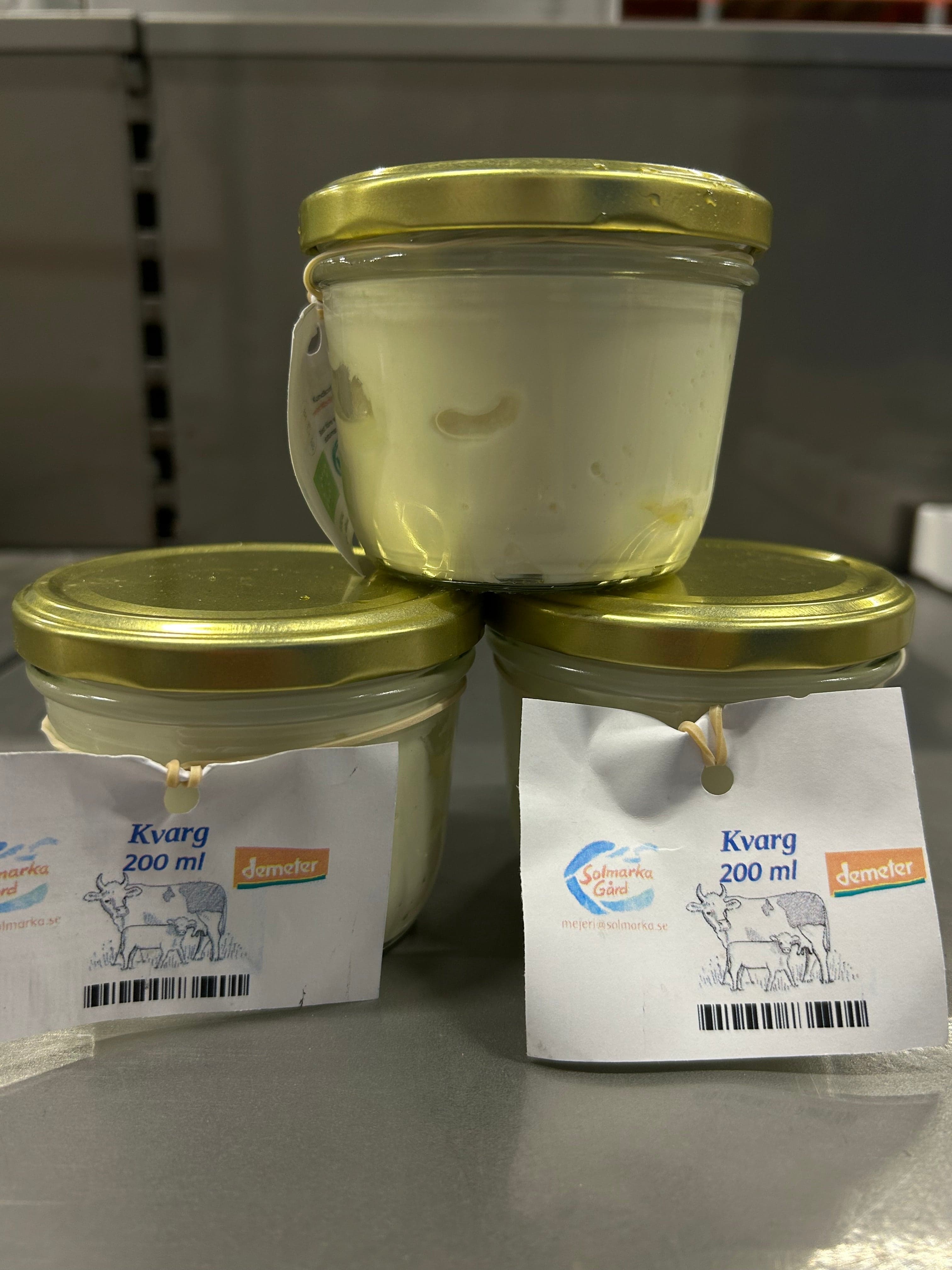 Kvarg Lätt 200ml KRAV