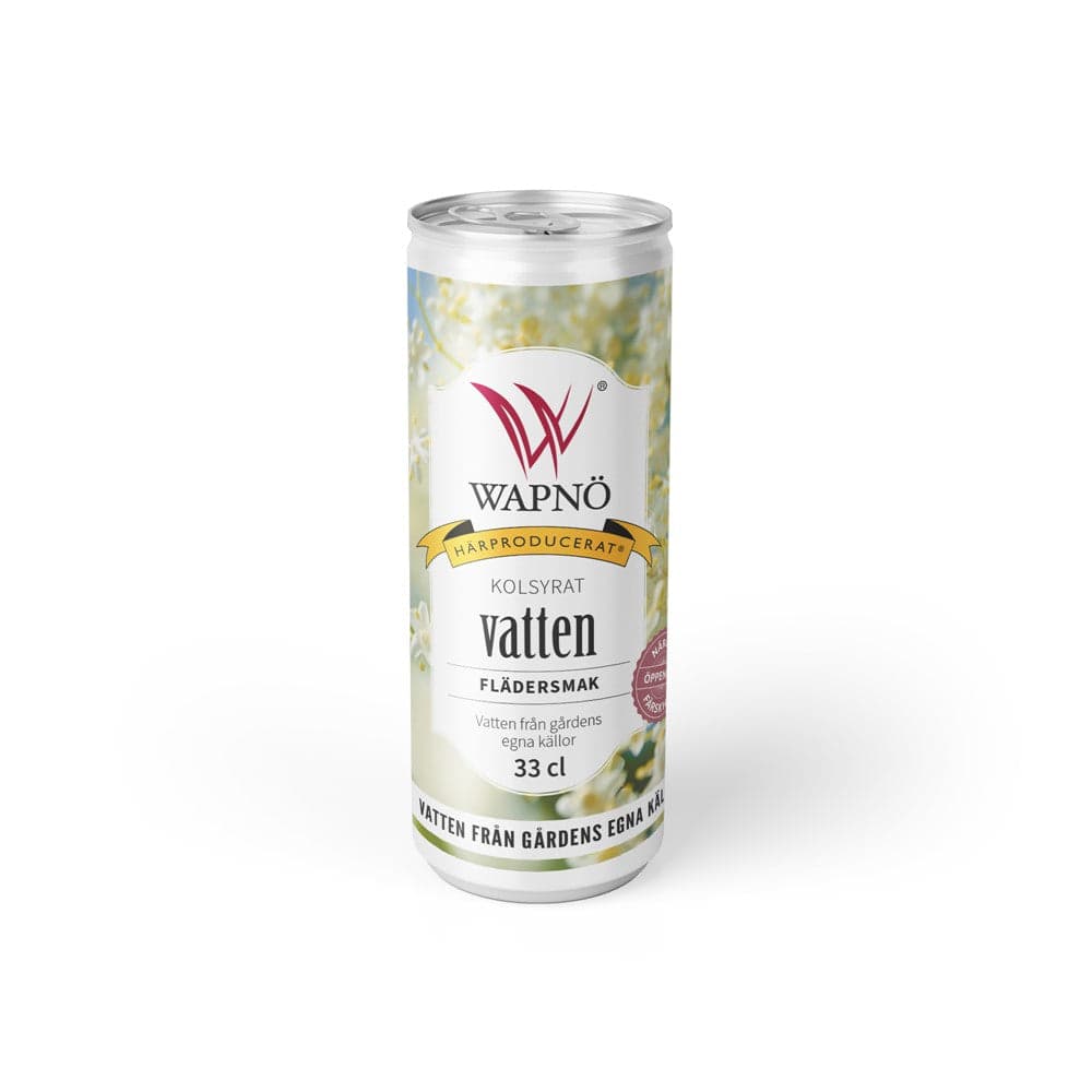 Wapnö Kolsyrat Vatten fläder 33 cl