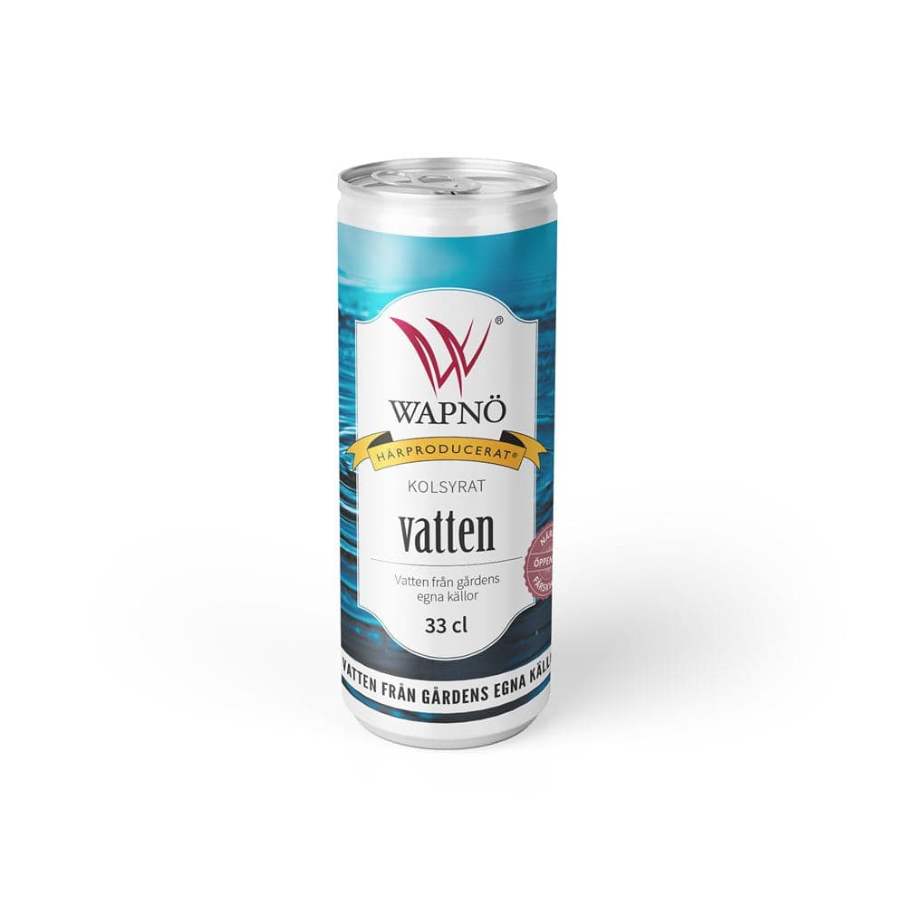 Wapnö Kolsyrat Vatten naturell 33 cl