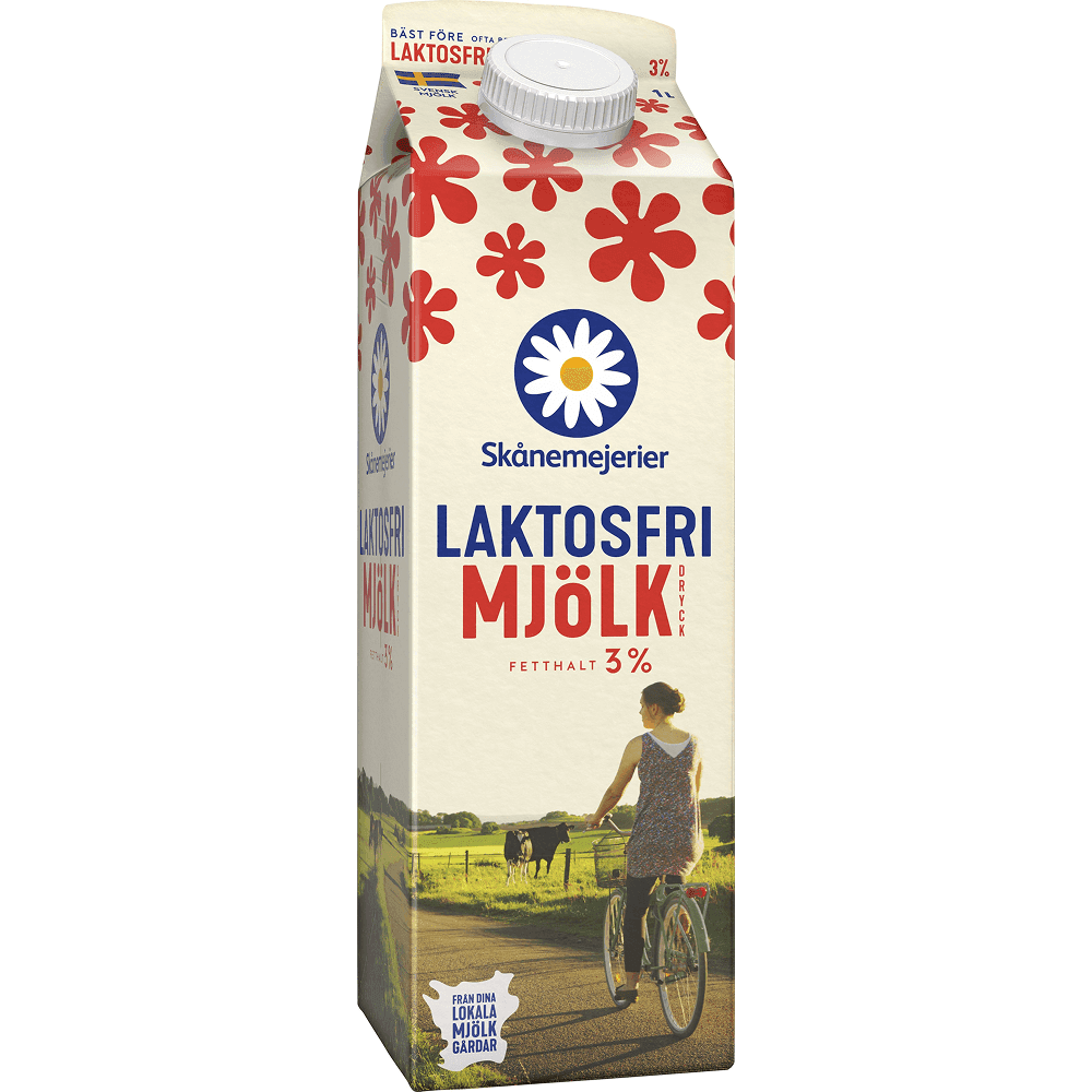Laktosfri Standardmjölk 1L