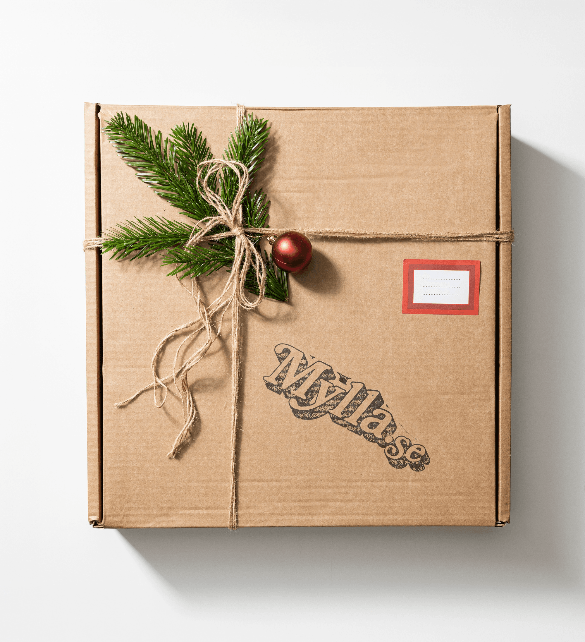 Jullåda present och erbjudande från mylla julmat direkt från svenska bönder