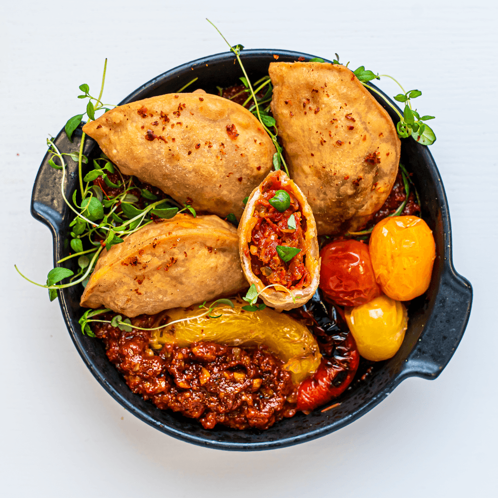 Sambosek - Frasiga piroger med spicy paprika FRYST