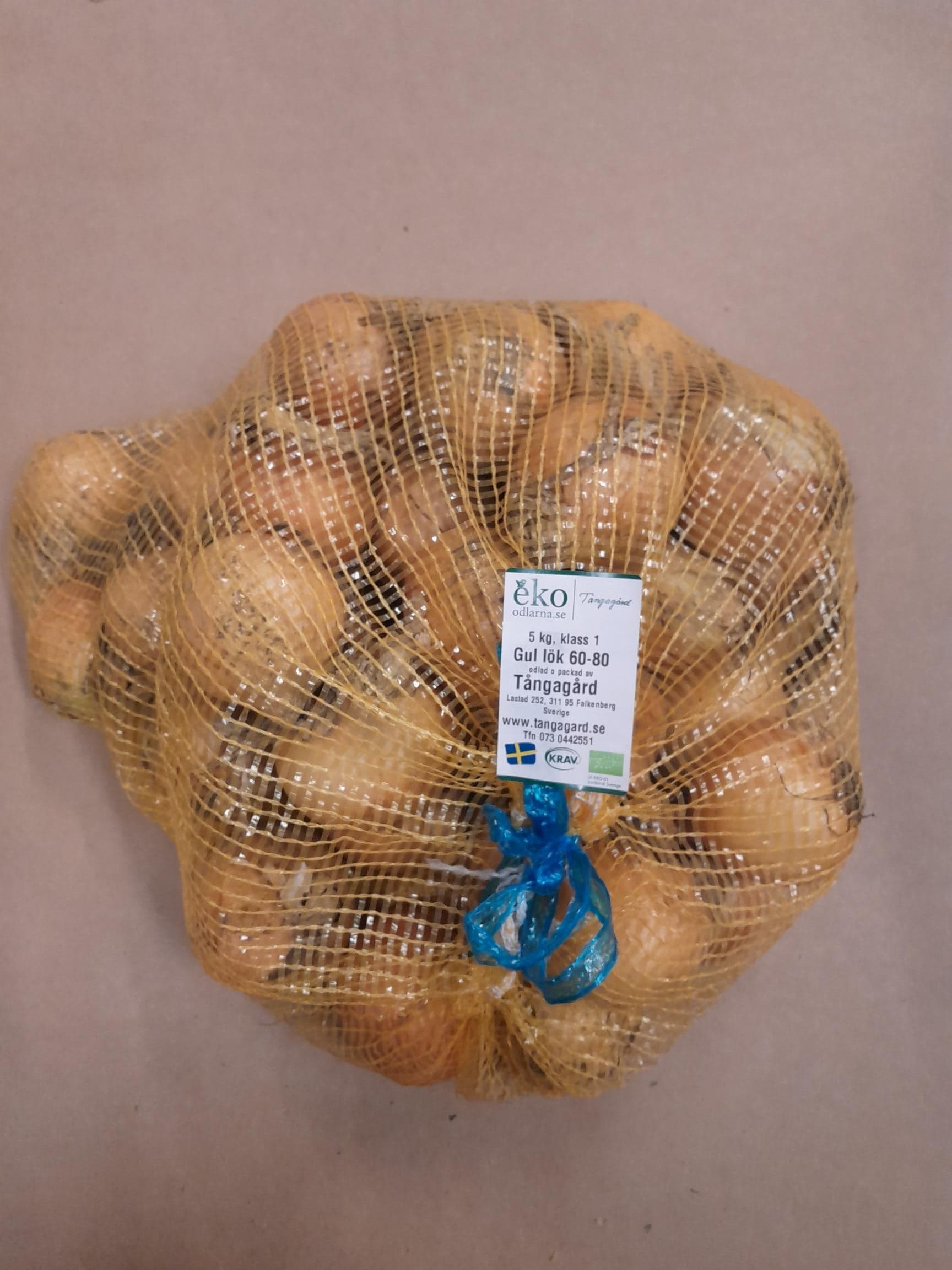 Gul lök KRAV 5 kg