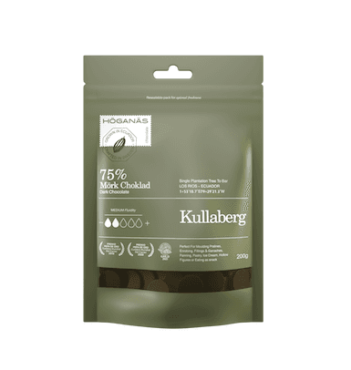 Höganäs Chocolate - Mörk choklad 75% Kullaberg 200g